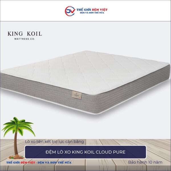 Đệm lò xo King Koil Cloud Pure 4
